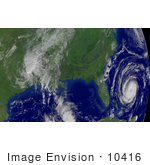 #10416 Picture Of Tropical Depression Ivan Hurricane Jeanne