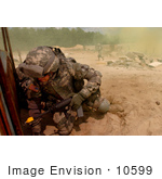 #10599 Picture Of A Soldier During Military Training