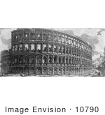 #10790 Picture Of The Roman Colosseum