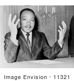 #11321 Picture Of Martin Luther King Jr