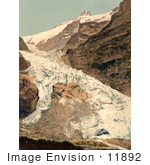 #11892 Picture Of The Village Of Grindelwald And Eiger Glacier