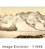 #11949 Picture Of Castor Pollux And Breithorn Mountains Switzerland