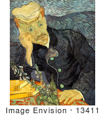 #13411 Picture Of Van Gogh’S Painting Of Dr Paul-Ferdinand Gachet