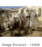 #14339 Picture Of People In The Market Biskra Algeria
