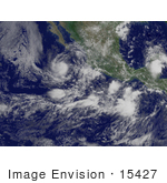 #15427 Picture Of Tropical Depression 10e Near Guadalajara