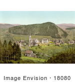 #18080 Picture Of The Village Of Dussnang In Thurgau Switzerland