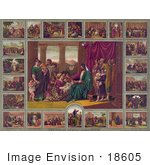 #18605 Photo Of Various Scenes Of The Life Of Jesus Christ