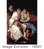 #19041 Photo Of A Portrait Of A Family By Francesco Hayez