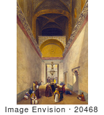#20468 Stock Photography Of The Main Entrance Hall Of The Hagia Sophia