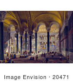 #20471 Stock Photography Of The North Nave Of The Hagia Sophia