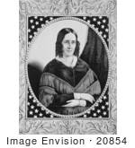 #20854 Stock Photography Of First Lady Sarah Polk Wife Of American President James K Polk