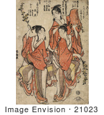 #21023 Stock Photography Of Three Asian Women Dancing