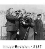 #2187 President Coolidge Decorating Lieut Thomas J Ryan With The Congressional Medal Of Honor