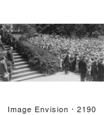 #2190 Calvin Coolidge And Crowd Of National Association Of Real Estate Boards