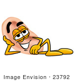 23792-clip-art-graphic-of-a-human-ear-cartoon-character-resting-his-head-on-his-hand-by-toons4biz.jpg