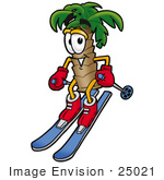 25021-clip-art-graphic-of-a-tropical-palm-tree-cartoon-character-skiing-downhill-by-toons4biz.jpg