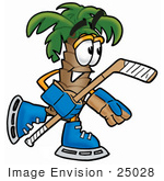 25028-clip-art-graphic-of-a-tropical-palm-tree-cartoon-character-playing-ice-hockey-by-toons4biz.jpg