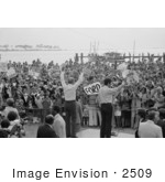 #2509 Gerald Ford Waving To A Crowd