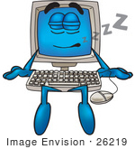 http://www.imageenvision.com/150/26219-clip-art-graphic-of-a-desktop-computer-cartoon-character-sleeping-and-catching-some-zs-by-toons4biz.jpg