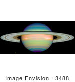 #3488 An Infrared View Of Saturn