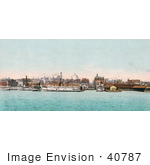 #40787 Stock Photo Of Steamships In The Harbor On The Toronto Waterfront Ontario Canada
