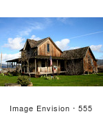 #555 Photograph of the Old Wood House on Highway 62 in Eagle Point, Oregon by Jamie Voetsch