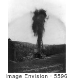 #5596 Erupting Oil Well