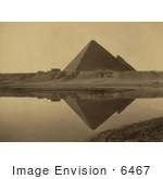 #6467 Reflection Of The Great Pyramid