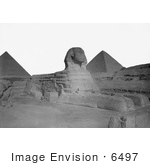 #6497 Giza Sphinx And Pyramids