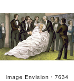#7634 Picture Of The Death Of John Quincy Adams