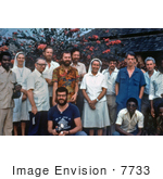 #7733 Picture Of A Health Care Professionals Who Were Involved In The 1976 Ebola Virus Outbreak In Yambuku Zaire