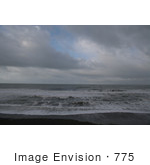 #775 Photography Of Overcast At Brookings Beach Oregon