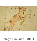#8094 Picture Of Lynx And Telescopium Herschilii Constellations