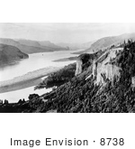 #8738 Picture Of A Scene On The Columbia River
