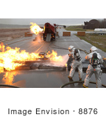 #8876 Picture Of Fire Fighter Training