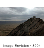 #8904 Picture Of Soldiers Climbing A Mountain