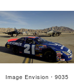 #9035 Picture Of An Airforce Race Car