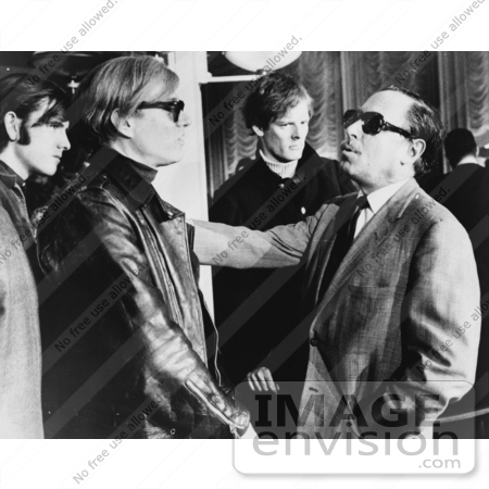 #11309 Picture of Thomas Lanier Williams III and Andy Warhol by JVPD
