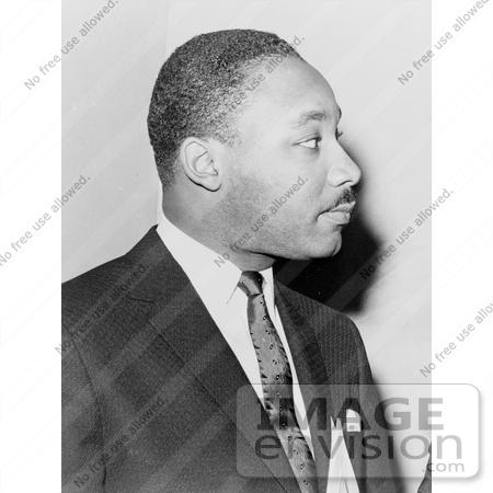 #11323 Picture of MLK in Profile by JVPD