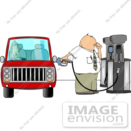 gas station clipart. and Wife at a Gas Station,