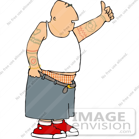 tattoo gangster. #15059 Tattooed Gangster Man