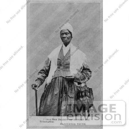 #1573 Portrait of Sojourner Truth by JVPD