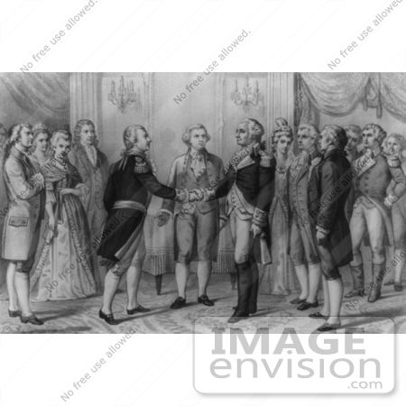 #1771 The First Meeting of Washington and Lafayette by JVPD