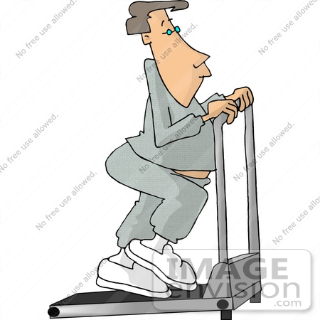 Free Clip Art Exercise. in a Gym Clipart by DJArt