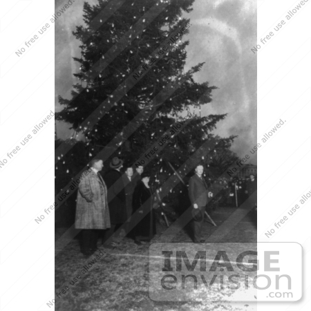 #2139 President Coolidge Illuminating the Community Christmas Tree, 19 by JVPD