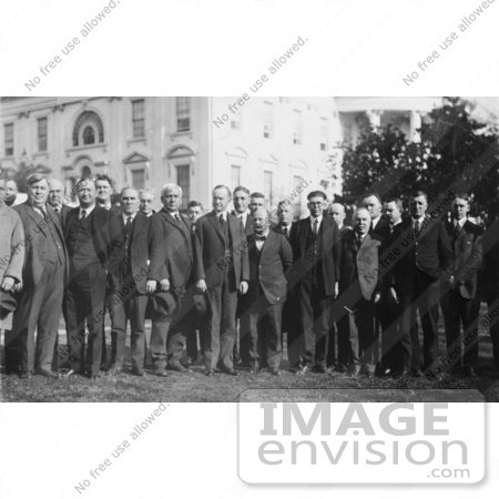 #2142 Calvin Coolidge With House Agricultural Committee by JVPD