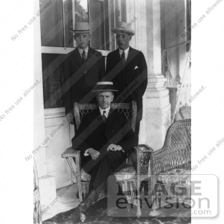 #2154 President Calvin Coolidge and Sons by JVPD