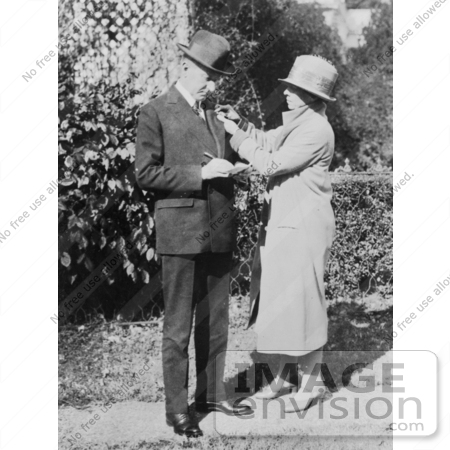 #2158 Mrs. Calvin Coolidge Enrolls the President in the American Red Cross by JVPD