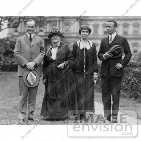 #2161 President and Mrs. Coolidge, Mother Jones and Theodore Roosevelt, Jr by JVPD