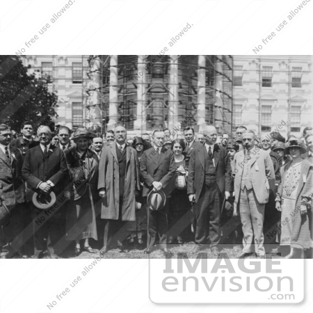 #2166 President Coolidge With the American Chemical Society by JVPD